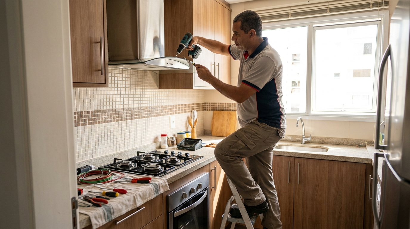 Instalação de Exaustor em Fátima, Canoas‑RS
