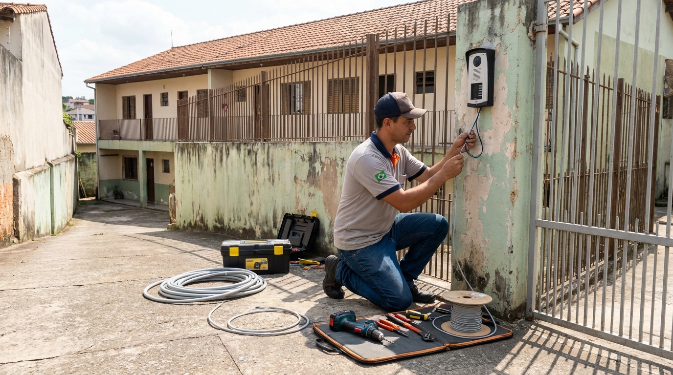 Instalação de Porteiro Eletrônico em Fátima, Canoas‑RS