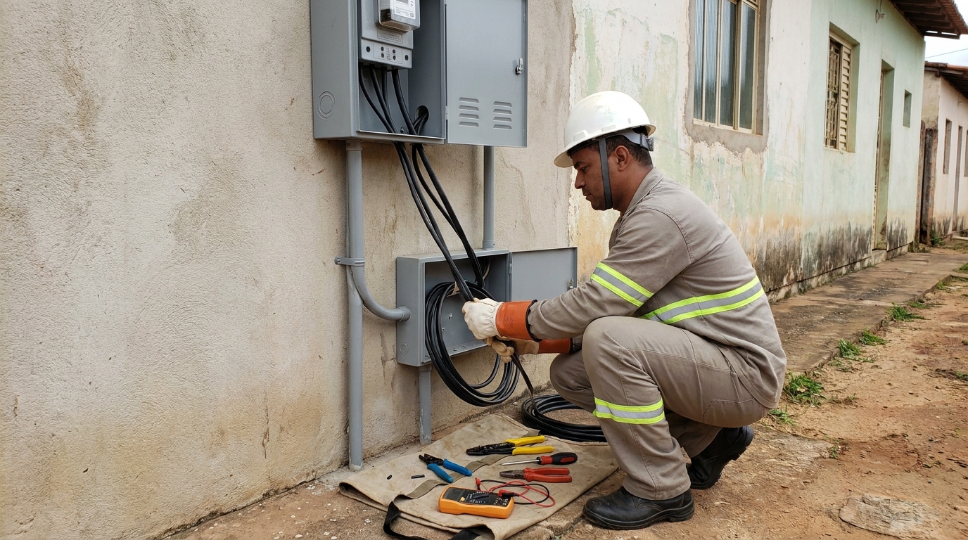 Regularização de Entrada de Energia no Centro, Canoas‑RS